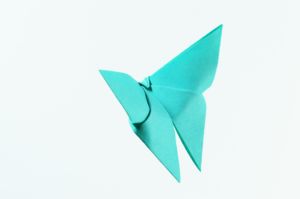 Papillon en origami